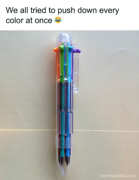 Multicolor Pen, Muji Pens, Childhood Memories Aesthetic, Memories Aesthetic, Childhood Memories Quotes, Childhood Memories Art, Awkward Situations, Right In The Childhood, 90s Stuff