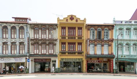 Chinatown Shophouses - Upper Cross St - Singapore | These sh… | Flickr Georgetown Houses, Magnolia Promenade, Chinatown Singapore, Phuket Town, Shop Houses, China House, Terrace Houses, Brindleton Bay, Singapore Art