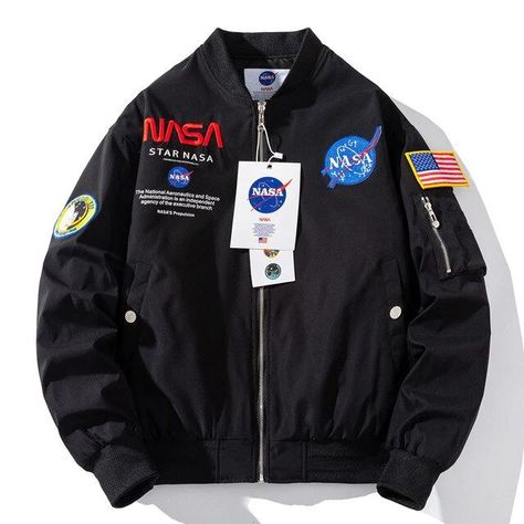 Nasa Merch, Nasa Stars, Nasa Jacket, Nasa Clothes, Nasa Hoodie, Outfits For Guys, Dope Outfits For Guys, Dope Outfits, Nasa