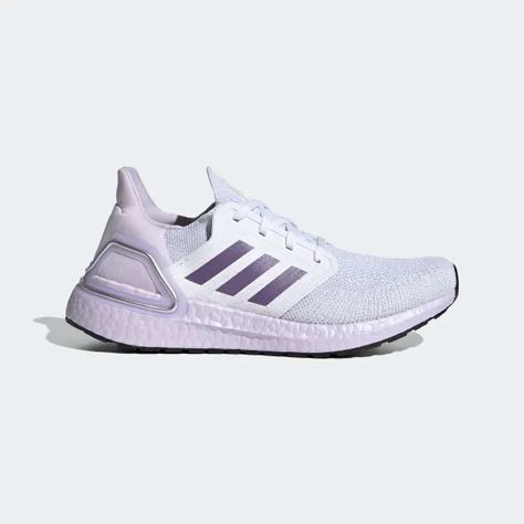 Women's Ultraboost 20 Cloud White and Purple Shoes | adidas US Adidas Running Shoes Women, Adidas Ultraboost 20, Running Shoes Women, Adidas Primeknit, Motion Capture, Adidas Sneakers Women, Adidas Shoes Women, Adidas Running Shoes, Adidas Ultraboost