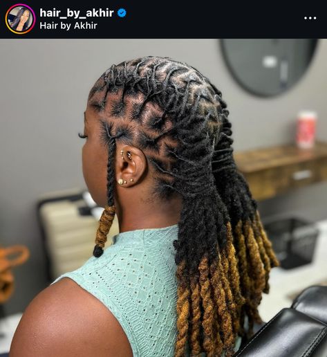 Mohawks With Locs, Intricate Loc Styles, Dreadlock Styles Women, Loc Bob Styles For Women, Loc Styles For Women With Long Locs, Loc Hairstyles For Long Locs, New Loc Styles For Women, Side Part Locs Styles, Locs Hairstyles For Women Medium Length