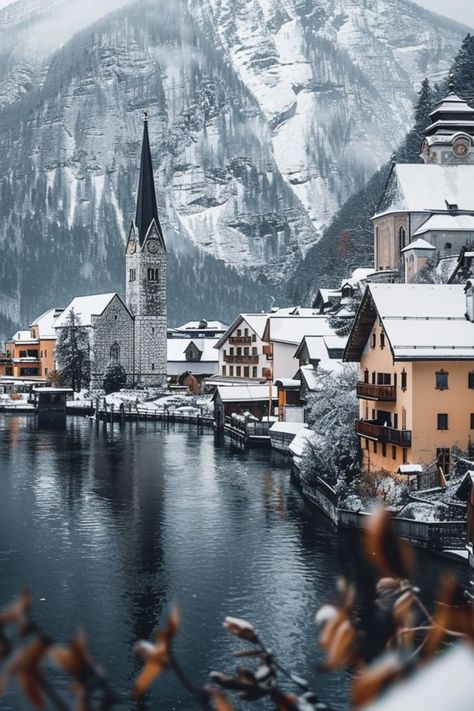 Uncover the Fairy Tale Beauty of Hallstatt✨ Visit the enchanting village of Hallstatt, nestled between a pristine lake and towering mountains. Experience its charming streets, historic buildings, and breathtaking landscapes. 🌿🏰 #Hallstatt #AustriaTravel #HiddenGems #FairyTaleDestinations Hallstatt Austria Aesthetic, Hallstatt Austria Winter, Hallstatt Aesthetic, Hallstatt Winter, Austria Aesthetic, Austria Hallstatt, Austria Photography, Hallstatt Austria, Austria Travel