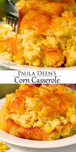 Corn Casserole Paula Deen, Easy Corn Casserole Recipe, Sweet Corn Casserole, Easy Corn Casserole, Corn Recipes Side Dishes, Jiffy Mix, Easy Corn, Thanksgiving Food Sides, Corn Casserole Recipe