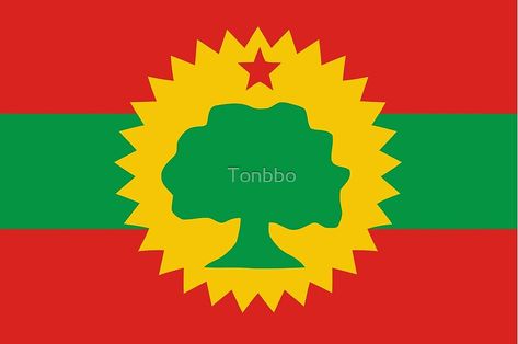 "Flag of the Oromo People (Oromoo)" by Tonbbo | Redbubble Oromo Culture, Oromo People, Heraldry Symbols, Ireland Food, Tanzania Travel, Unique Flags, Kenya Safari, National Flags, Tom Y Jerry