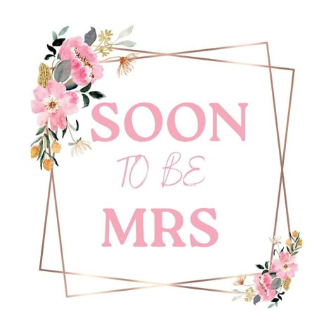 Modern Soon To Be Mrs Printable Stickers for Wedding Planners Soon To Be Bride Quotes, Bride To Be Tags, Bride To Be Stickers Printable, Engagement Packing Ideas, Bride To Be Stickers, ثيمات خطوبة, Engagement Packing Ideas For Bride, Bride To Be Printable, Engagement Packing