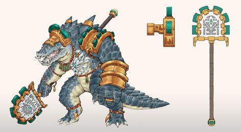 ArtStation - Kroxigor Sentinel - Warhammer - Lizardmen - Concept Fan Art Lizardmen Warhammer, Warhammer Paint, Fantasy Battle, Warhammer Art, Fantasy Miniatures, Fantasy Concept Art, Warhammer Fantasy, Fantasy Artwork, Miniature Painting