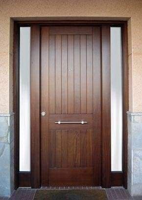 Impact Front Door, Door Main Entrance, Hidden Door Design, Louver Doors, Main Doors, Flush Door Design, Modern Wooden Doors, House Main Door Design, Double Doors Interior