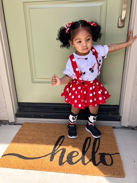 Disney Outfits For Kids, Mini Mouse Outfit, Mickey Mouse Birthday Outfit, Minnie Mouse Dress Baby, Generational Healing, Birthday Outfit Red, Toddler Birthday Outfit, Baby Birthday Outfit, Minnie Mouse Birthday Outfit