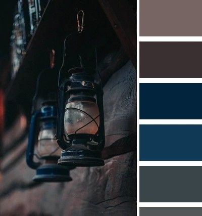 Blue Moody Color Palette, Midnight Blue Color Palette, Blue Bedroom Colors, Bedroom Colour Palette, Midnight Blue Color, Brown Color Palette, Palette Inspiration, Fall Color Palette, Bedroom Goals