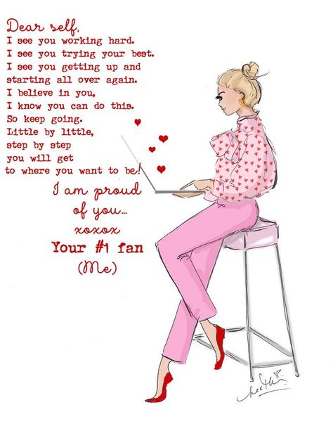 Rose Hill Designs by Heather Stillufsen Be Your Own Cheerleader, Rose Hill Designs, Heather Rosehill, Heather Stillufsen Quotes, Heather Stillufsen, Pink Inspiration, Rose Hill, Writing Therapy, Dear Self