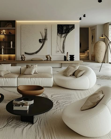 Home Design Living Room, Design Wall, Dream House Decor, Minimalist Living Room, Dream Home Design, Living Room Inspiration, Decoration Home, Luxury Living Room, 인테리어 디자인