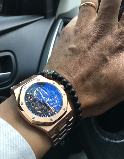 Audemars Piguet Skeleton Rose Gold Audemars Piguet Skeleton, Skeleton Rose, Audemars Piguet, Smart Watch, Skeleton, Rose Gold, Gold