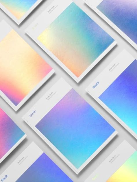 #holo #holographic #aesthetic Rainbow Pictures, 카드 디자인, Holographic Foil, Have Inspiration, Publication Design, Print Finishes, Corporate Design, Design Graphique, Branding Inspiration