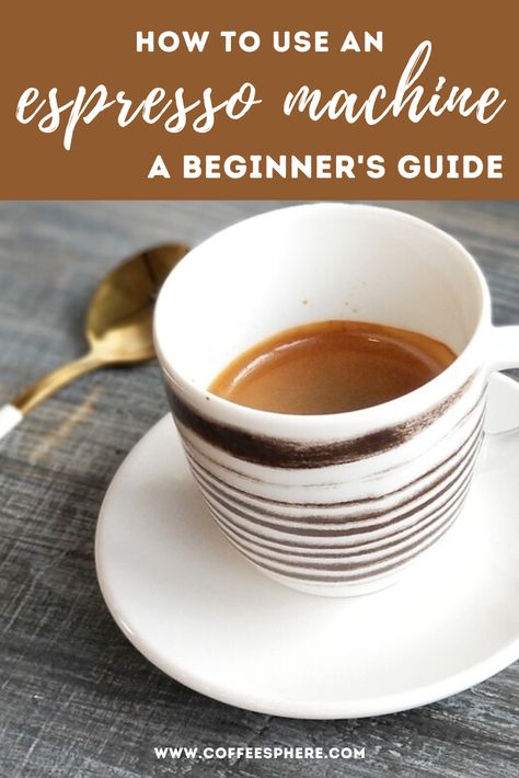 Espresso Making, Chefman Espresso Machine Recipes, Espresso For Beginners, Drinks To Make With Espresso Machine, How To Make Espresso Without A Machine, How To Use Delonghi Espresso Machine, Using An Espresso Machine, Espresso Machine Recipes, Espresso Machine Parts Name