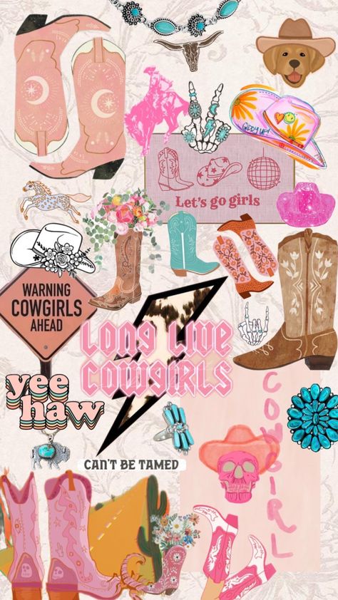 Cowgirl Background, Lilly Pulitzer Iphone Wallpaper, Wallpaper Western, Whimsical Wallpaper, Wallpaper Preppy, Western Journal, Cute Iphone Wallpaper Tumblr, Iphone Wallpaper Preppy, Wallpaper Iphone Boho