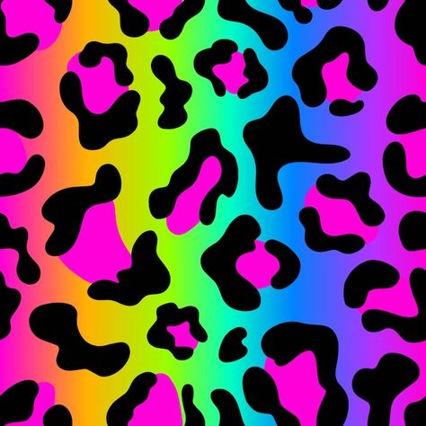 Cheetah Print Wallpaper, Glitter Phone Wallpaper, Rainbow Leopard Print, Pattern Rainbow, Sparkle Wallpaper, Animal Print Wallpaper, Rainbow Leopard, Pretty Backgrounds, Rainbow Wallpaper