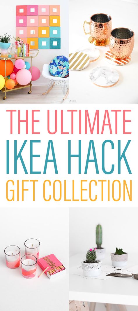 The Ultimate IKEA Hack Gift Collection!!  Fabulous Budget Friendly Gifts for everyone on your list!  #IKEAHacks #IKEAHack #IKEAGiftHacks #IKEA #IKEAHackGifts #IKEAHackCandles  #IKEAHackMirrors #IKEAHackPlanters #IKEAHackCoasters #IKEAHackWoodenSpoons #IKEAHackGlasses #IKEAHackHerbGarden Ikea Cork, Ikea Gifts, Craft Organization Diy, Gift Hacks, Ikea Crafts, Recycling Ideas, Cottage Market, Budget Friendly Gift, Creative Diy Gifts