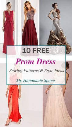 Free Prom Dress Patterns, Diy Prom Dress Pattern, Prom Dress Sewing, Prom Dress Sewing Patterns, Diy Prom Dress, Sukienki Maksi, Prom Dress Pattern, Formal Dress Patterns, Gown Sewing Pattern