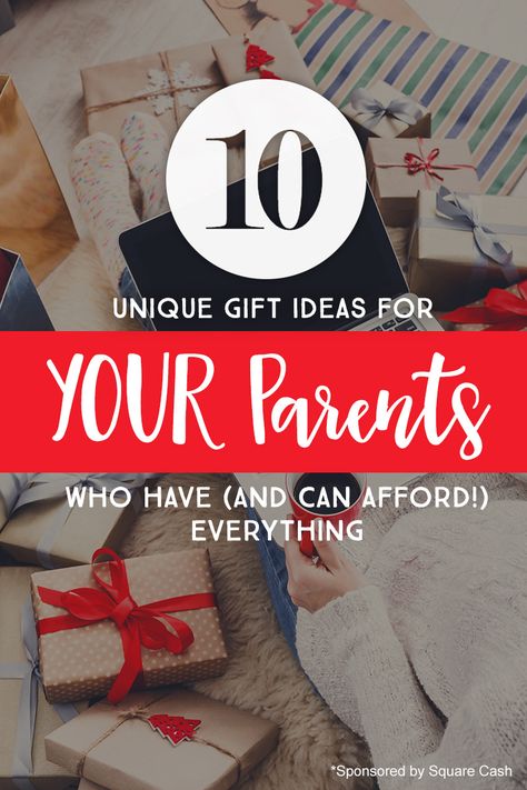 Unique gift ideas for parents who have everything *Loving this list of suggestions Gifts For Inlaws, Gift Ideas For Parents, Parents Christmas, Gifts For Parents, Christmas Gifts For Parents, Diy Holiday Gifts, Homemade Christmas Gifts, Gifts For New Parents, Christmas Mom