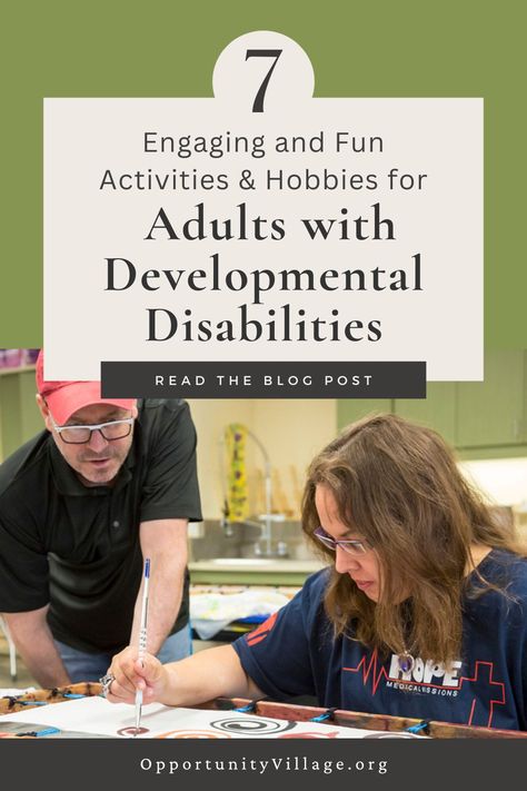 Check out our list of top 7 engaging hobbies and activities that people with disabilities can do from home or in a group setting.   Plus, there’s advice on the suitability for each activity and the skills required. Activities For Adults With Special Needs, Crafts For Adults With Disabilities, Activities For Adults With Disabilities, Disabilities Activities, Group Activities For Adults, Outdoor Activities For Adults, September Lessons, Hobbies For Adults, Living Skills