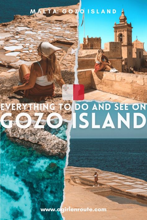 Ultimate Gozo Guide: Why You Need to Visit Malta’s Stunning Sister Island – A Girl En Route Road Trip Italy, Malta Vacation, Malta Itinerary, Malta Holiday, Travel Malta, Gozo Island, Malta Travel Guide, Game Of Thrones Locations, Malta Food