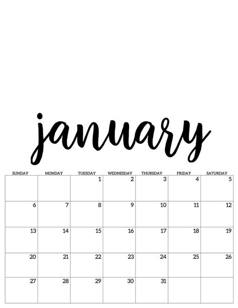 january januar kalender calendar 2019 Calender Printables, Bloom Planner, Diy Rack, Due Date Calendar, Making Notes, January Calendar, Annual Planner, Polish Language, Calendar 2019