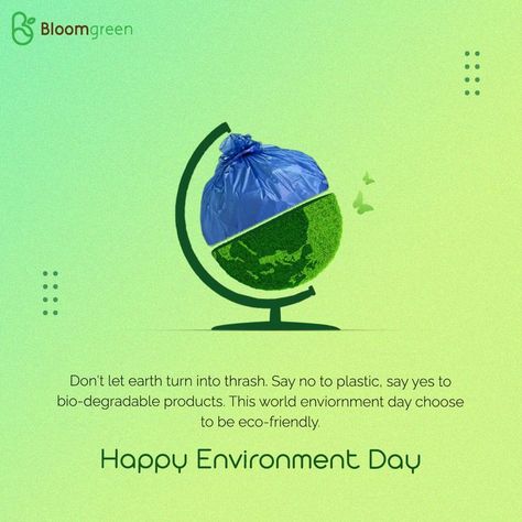 Environment Day Creative for Bloomgreen Instagram page World Environmental Health Day Creative, Earth Day Creative Post, Global Parents Day Creative Ads, World Environment Day Creative Post, Earth Day Creative Ads, Environment Day Creative Ads, Environment Day Creative, World Nature Day, Body Logo Design