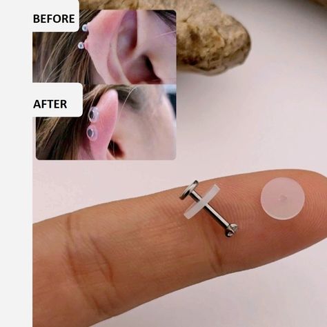 Antiallergic Bioplast Ear Hole Swelling Preventive https://www.aihoop.com #accessories #jewellery #aihoop Belly Jewelry, Lobe Piercing, Belly Piercing, Conch Piercing, Hypoallergenic Earrings, Men Earrings, Nose Piercing, Stylish Jewelry, Tragus