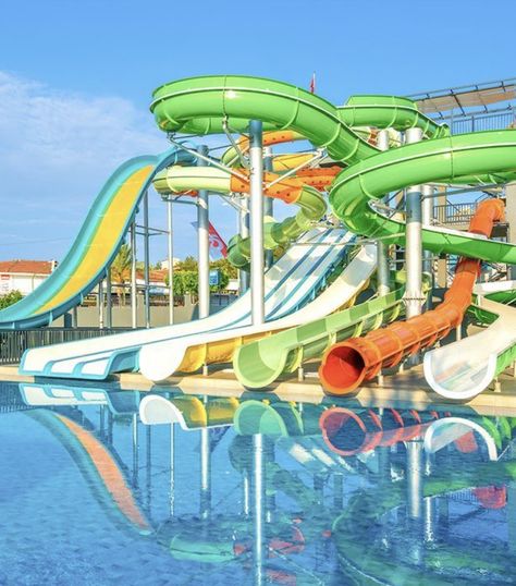 Waterpark Aesthetic, Hana Core, Fun Water Parks, Poppy Coloring Page, Water Rides, Great Vacation Spots, Aqua Park, Planet Coaster, Life Aquatic