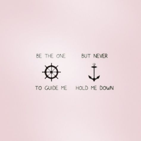 Anchor Quotes, Bone Tattoo, Tattoo Color, Couple Tattoo, Zodiac Tattoos, Pink Quotes, Beach Quotes, Friend Tattoos, Be The One