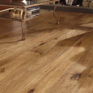 Wildon Home® Melrose 5" Engineered Hickory Hardwood Flooring | Wayfair Fake Wood Flooring, Mannington Flooring, Birch Hardwood Floors, Plank Hardwood Floors, Brazilian Cherry Hardwood Flooring, Hickory Hardwood Flooring, Wood Floor Refinishing, Home Flooring Ideas, Floor Hardwood