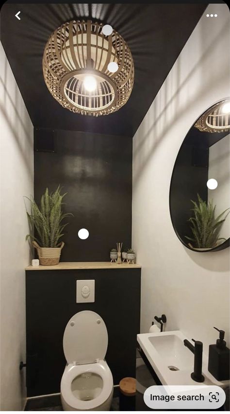 small downstairs bathroom ideas Small Downstairs Toilet, Toilet Room Decor, Small Toilet Room, Downstairs Toilet, Restroom Decor, Toilet Room, Small Toilet, Bathroom Design Decor, Downstairs Bathroom