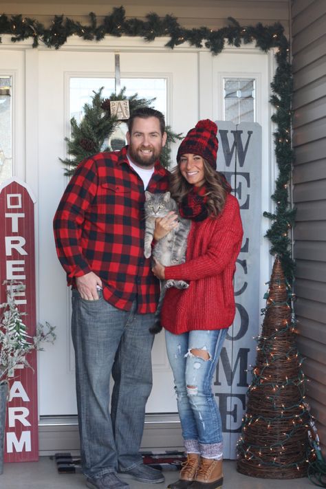 Christmas card photo couple couple christmas card outdoors Christmas Card Photo Ideas For Couples, Christmas Card Photo Couple, Sweater Card, Christmas Card Photo Ideas, Christmas Card Photos, Couple Christmas Card, Couple Christmas, Ideas For Couples, Christmas Couple