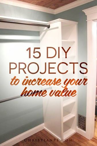 Diy Projects To Increase Home Value, Architecture Renovation, Diy Organizer, Home Remodeling Diy, Up House, 15 Diy, Diy Home Repair, Diy Remodel, Home Upgrades