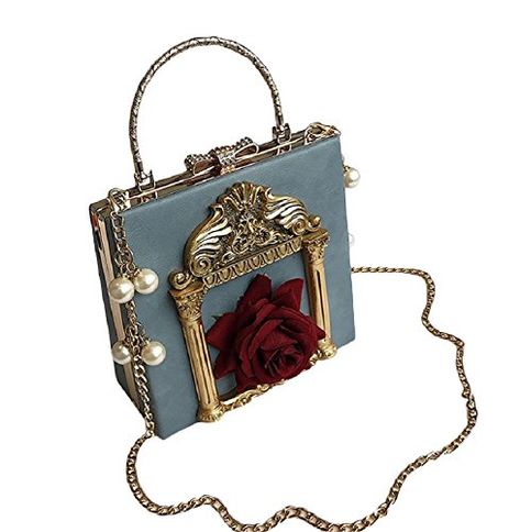 Nite closet Victorian Handbag Gothic Purses Lolita Should... https://smile.amazon.com/dp/B07CWZ3Z75/ref=cm_sw_r_pi_dp_U_x_ZQzfBbPPE9YKA Tas Lv, Gothic Purse, Rose Handbag, Rose Bag, Cheap Purses, 3d Rose, Vintage Clutch, Lv Bags, Handbags Affordable