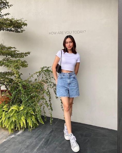 Outfit Philippines, Philippines Outfit, Ootd Outfit Ideas, Cute Aesthetic Outfits, Neat Casual Outfits, My Property, Fits Ideas, Easy Outfits, Casual College Outfits