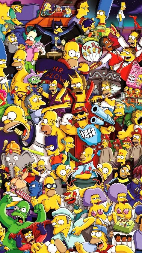 Cool simpsons photo Best Wallpaper For Mobile, Simpson Wallpaper Iphone, 4k Wallpaper Iphone, Graffiti Wallpaper Iphone, Desktop Wallpaper Design, Simpsons Art, Crazy Wallpaper, Iphone 6 Wallpaper, Cute Tumblr Wallpaper