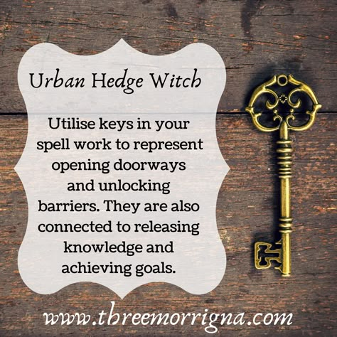 Witchcraft 101: Keys — Three Morrigna Witchcraft 101, Key Meaning, Peaceful Mind, Magick Spells, Magical Herbs, Witch Spell Book, Hedge Witch, Divine Mother, Antique Keys