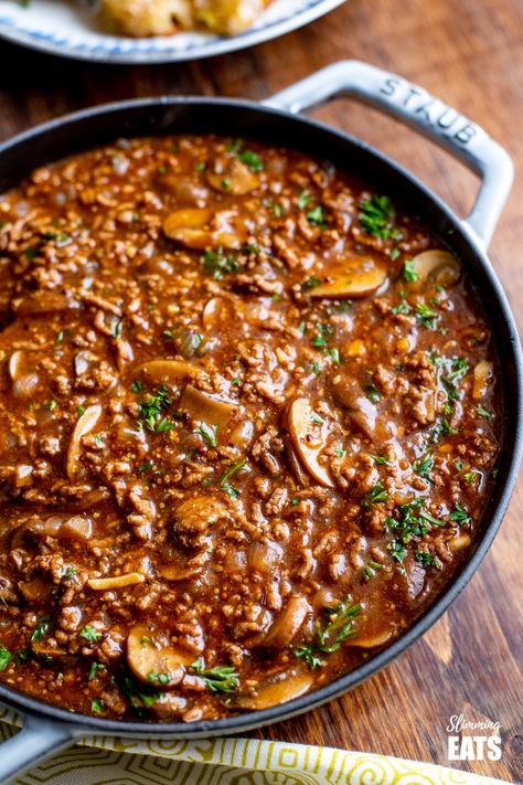 Minced Beef Recipes Easy, Beef And Mushroom Recipe, Whole30 Beef, Beef With Mushroom, Minced Beef Recipes, Healthy Beef Recipes, Mushroom Recipe, Healthy Beef, Mince Recipes