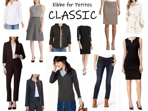 Kibbe for petites: Classic | La Petite Poire Kibbe Classic Outfits Casual, Petite Classic Style, Petite Soft Classic, Soft Classic Clothes, Classic Body Type Outfits, Soft Classic Outfits, Aly Art, Kibbe Classic, Body Architecture