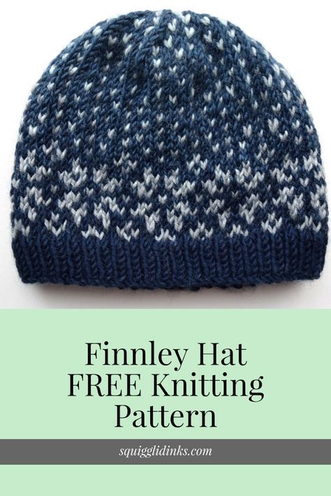 Fair Isle Knitting Patterns Free, Fair Isle Hat Pattern, Scarfie Yarn, Knit Hat Patterns, Free Fair, Knitting Fair Isle, Fair Isle Hat, Hat Patterns Free, Ombre Yarn