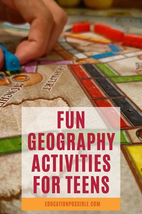 Homeschooling Middle School, World Geography Lessons, Study Geography, Middle School Geography, Geography Lesson Plans, Geography Classroom, Geography Project, Geography Games, Homeschool Middle School