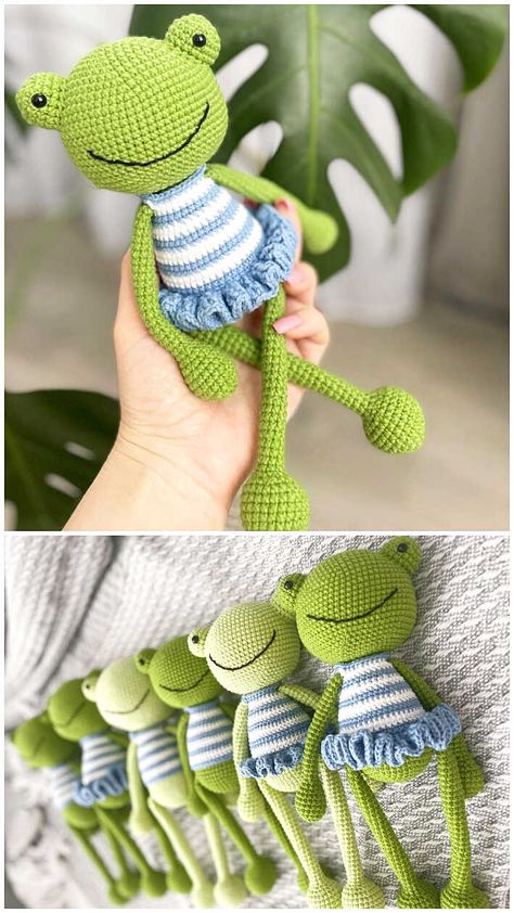 Amigurumi Frog Crochet Free Pattern - Free Amigurumi Frog Hat Crochet Pattern Free, Frog Amigurumi, Amigurumi Frog, Frog Crochet, Crochet Toys Free, Crochet Frog, Pola Amigurumi, Crochet Amigurumi Free Patterns, Crochet Amigurumi Free