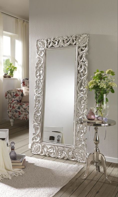 Wooden mirror frame