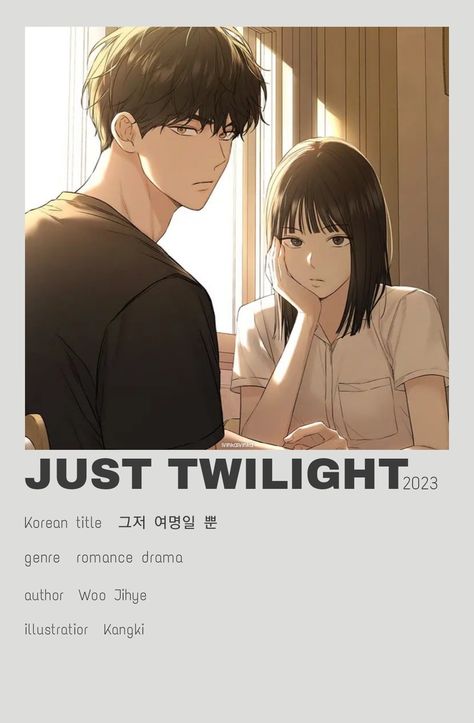 Just twilight just dawn minimalist poster manga manhua manhwa webtoon anime characters video game school romance positively yours Korean Manhwa Recommendation, Manhwa Modern Romance, Webtoon Books To Read, Book Aesthetic Poster, Completed Romance Manhwa Recommendations, Manwha Romance Recommendations, Manga Recommendation Shoujo, Best Manhwa To Read, Best Manhwa Romance