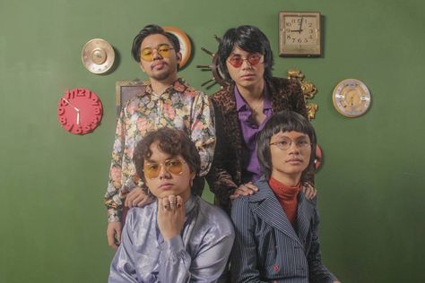 Four Of Spades Band, Iv Spades, Blaster Silonga, Zild Benitez, Room Indie, Iv Of Spades, Band Poses, Band Photoshoot, King Of Spades