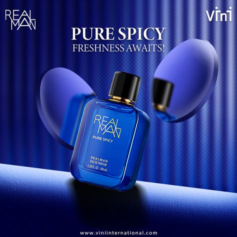 Creative Instagram Social Media Posts Designs | PURE SPICY | EAU DE PERFUME Perfume Social Media Post, Perfume Social Media Design, Perfume Social Media, Perfume Creative, Banner Reference, Cool Captions, Perfume Design, Instagram Social Media, Post Design