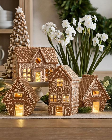 Our Holiday Headquarters are now open… because true holiday lovers know it’s never too early to scoop up festive favorites! Tap our link in bio to shop your faves before they sell out. Pottery Barn Christmas Decor, Pottery Barn Christmas, Gingerbread Christmas Decor, Gingerbread Village, Gingerbread House Decorations, Christmas Gingerbread House, Christmas Inspo, 12 December, Gingerbread Houses