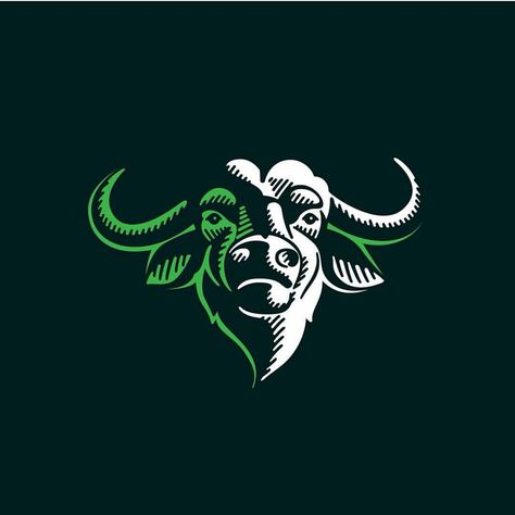 Sports Party Outfit, Bison Logo, Illustrations Ideas, Buffalo Logo, Party Outfit College, Sports Logo Inspiration, Sports Fashion Men, Black Illustration, Bull Tattoos