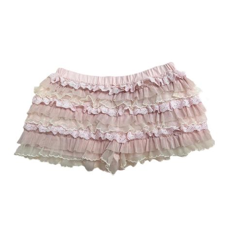 Look what I just found on Depop 🙌 https://depop.app.link/ffHKQDVC5vb Cute Princess Outfits, Punk Avant Garde, Alt Diy, Ballet Princess, Pink Bloomers, Ruffled Shorts, Whimsical Goth, Night Clothes, Ruffle Bloomers